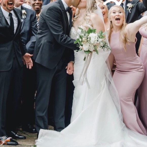 Oleg Cassini Bridesmaid Dress - Picture 2 of 6